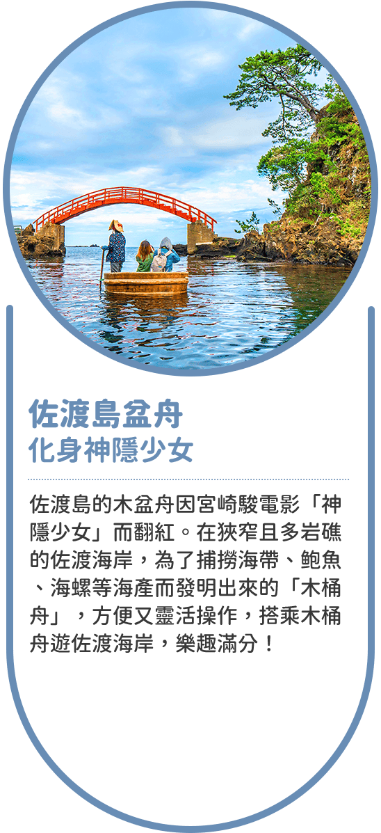 佐渡島盆舟 化身神隱少女