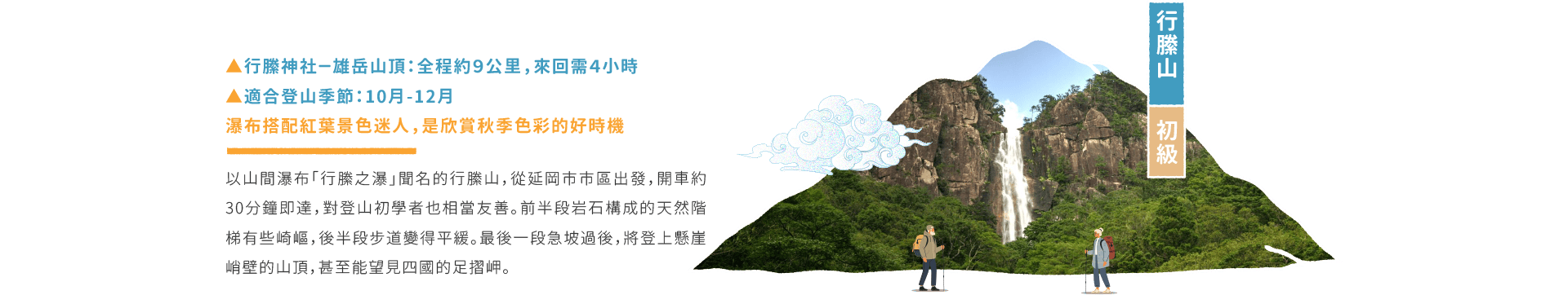 行縢山 初級