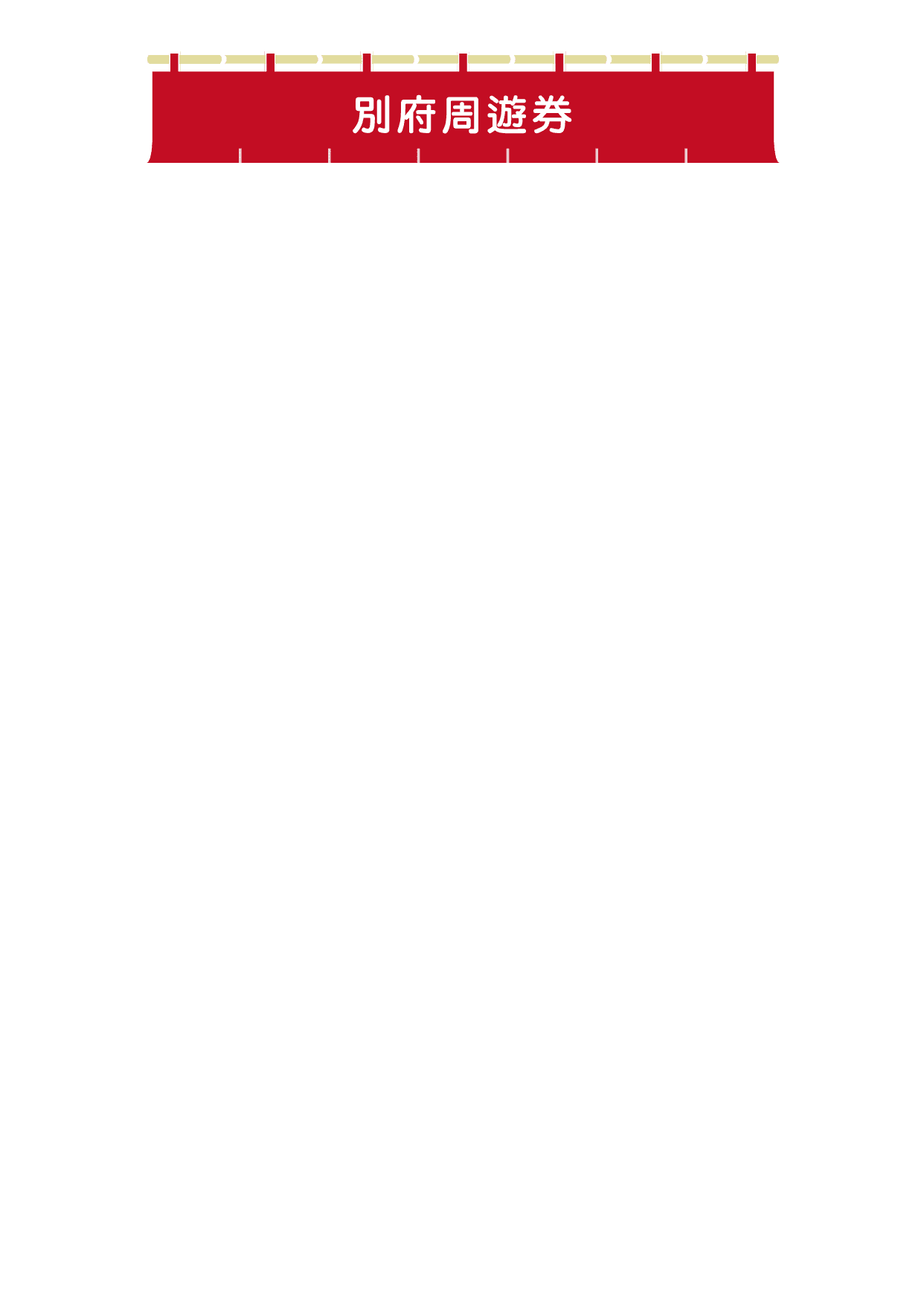 別府周遊券