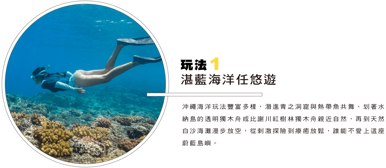 玩法1 湛藍海洋任悠遊