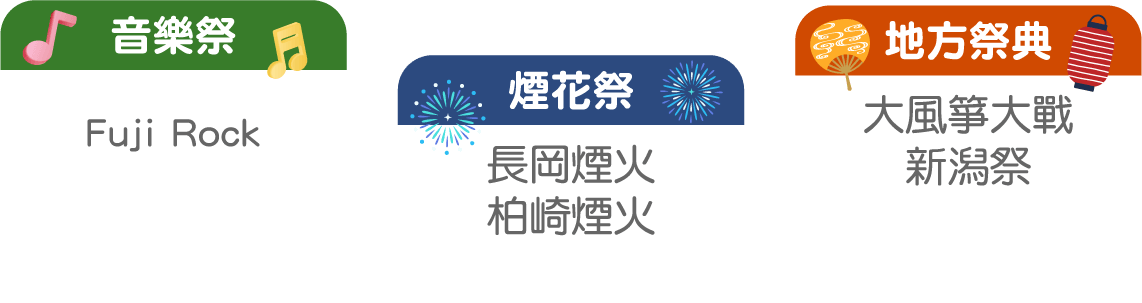 音樂祭、煙花祭、地方祭典-桌機