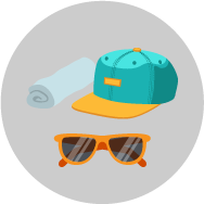 晴天準備裝備示意圖