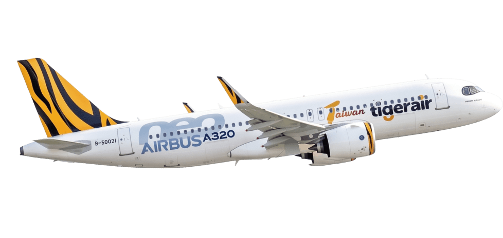 タイガーエア台湾の航空機